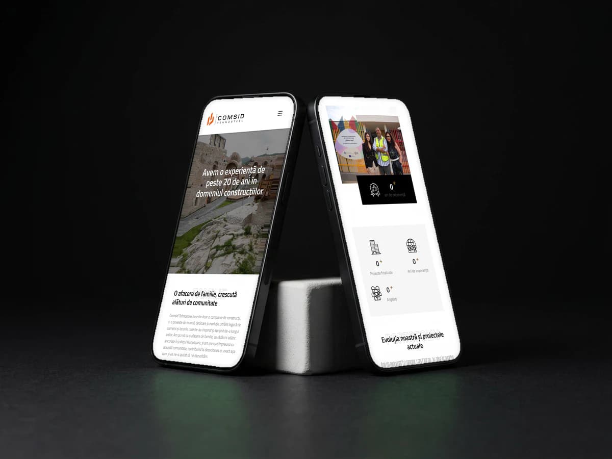 Previzualizare site Comsid Tehnosteel