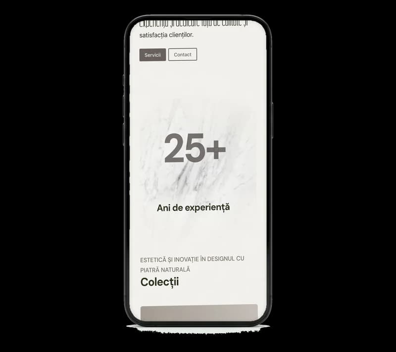 Granito.ro pe telefon