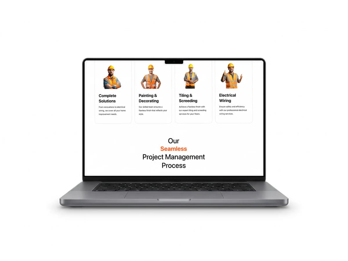 Previzualizare site Prestige Construction